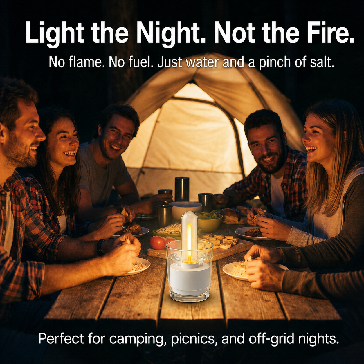 Saltwater Emergency Lamp